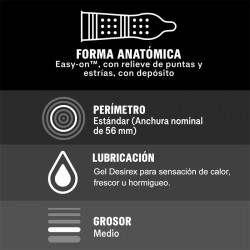 Condoms Intense Orgasmic 12 Unit