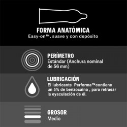 Condoms Placer Prolongado 12 Units